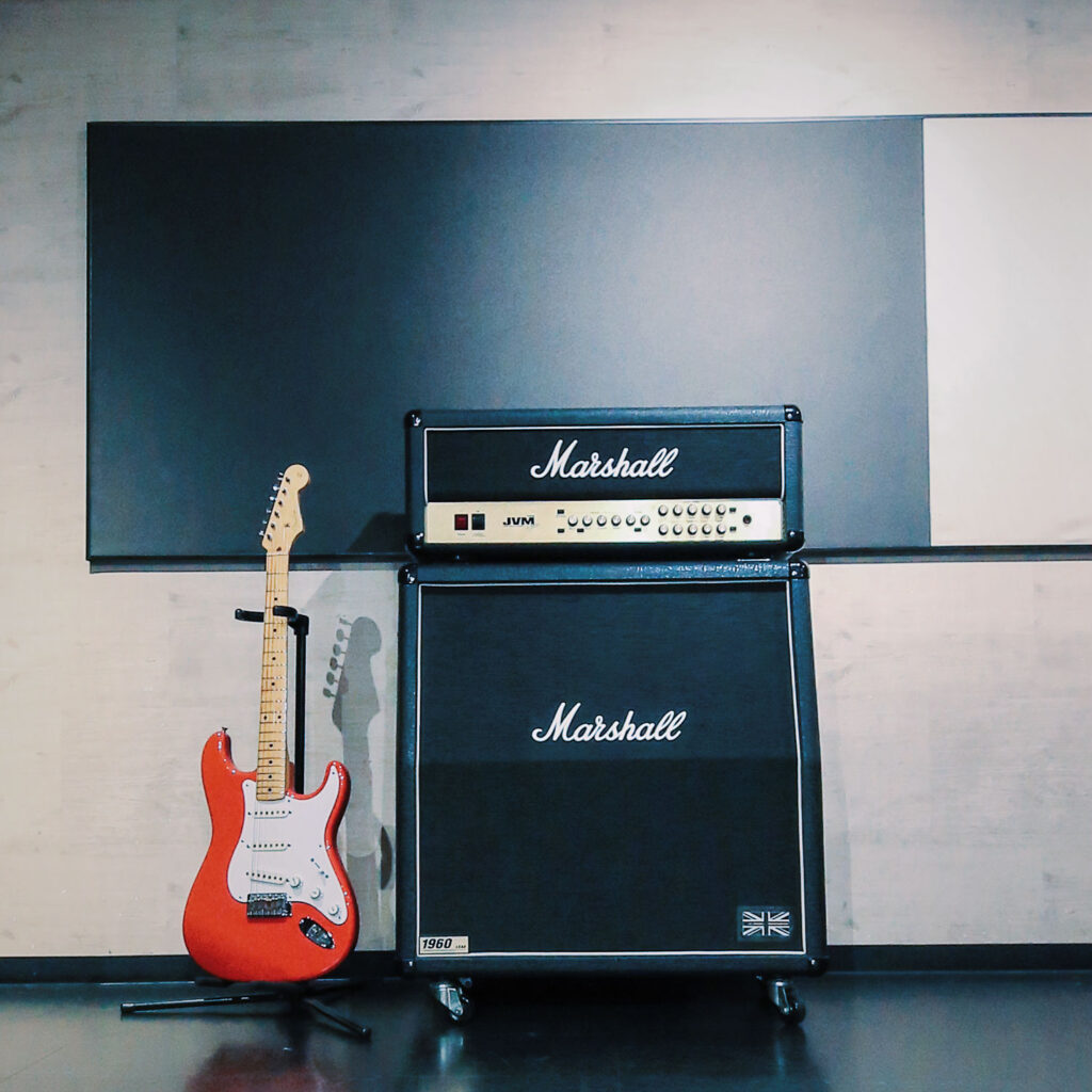 Marshall JVM210H のセッティング例。 GO